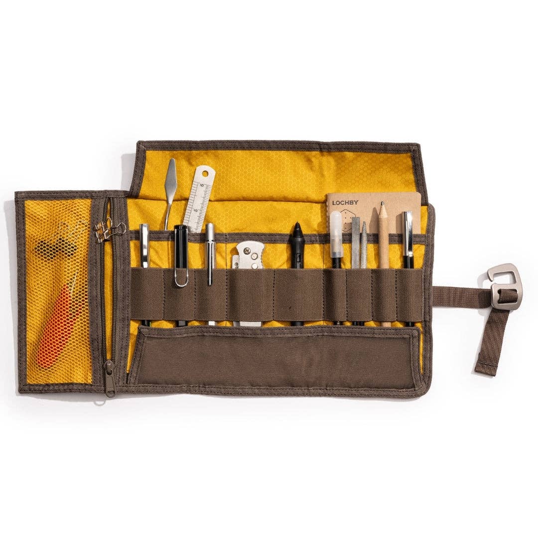 LOCHBY - Tool Roll: Brown