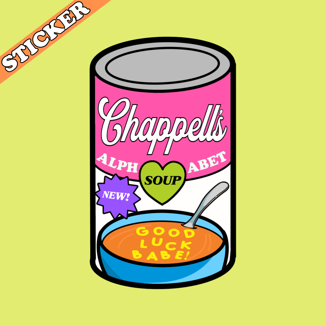 Pretty Toxic Stickers Chappell Roan good luck babe can Sticker