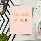 Barone and Co. - Older Wiser Birthday Card