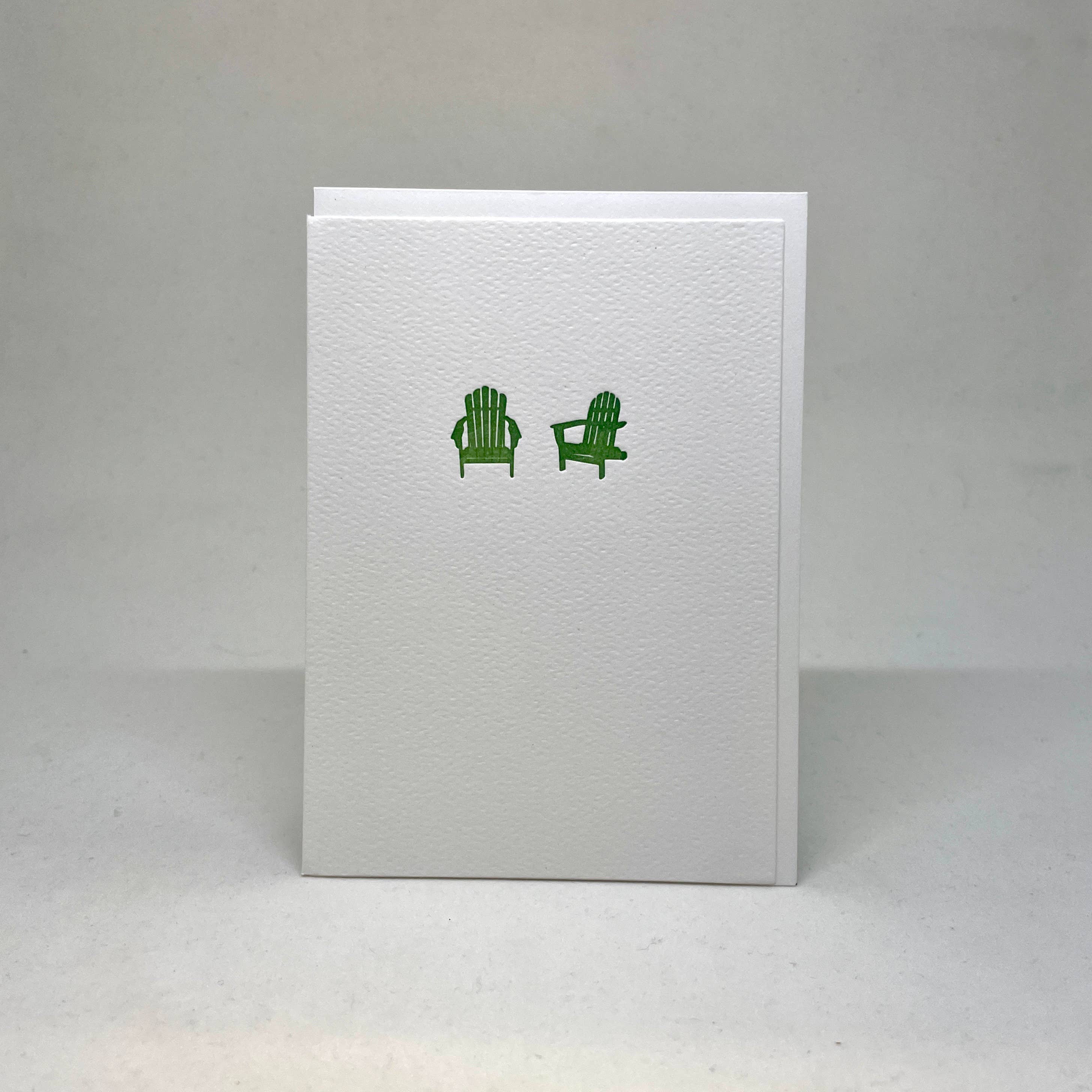 Big Wheel Press - Adirondack Chairs