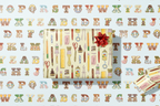 re:mused studio - Back to (Art) School Gift Wrap Sheet - Double Sided
