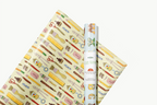 re:mused studio - Back to (Art) School Gift Wrap Sheet - Double Sided