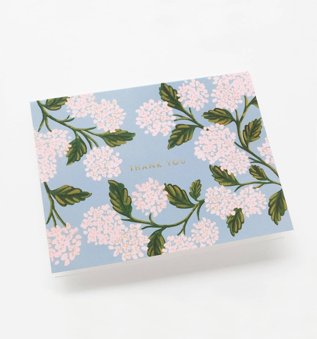 Rifle Paper Co. - Boxed Set of Hydrangea Thank You Cards