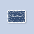 Shop Like You Live Here - Charlottesville VA Stamp Stickers | Charlottesville Virginia