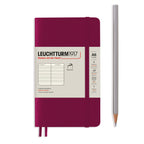 LEUCHTTURM1917 - Notebooks - Pocket (A6): Stone Blue / Hardcover / Ruled