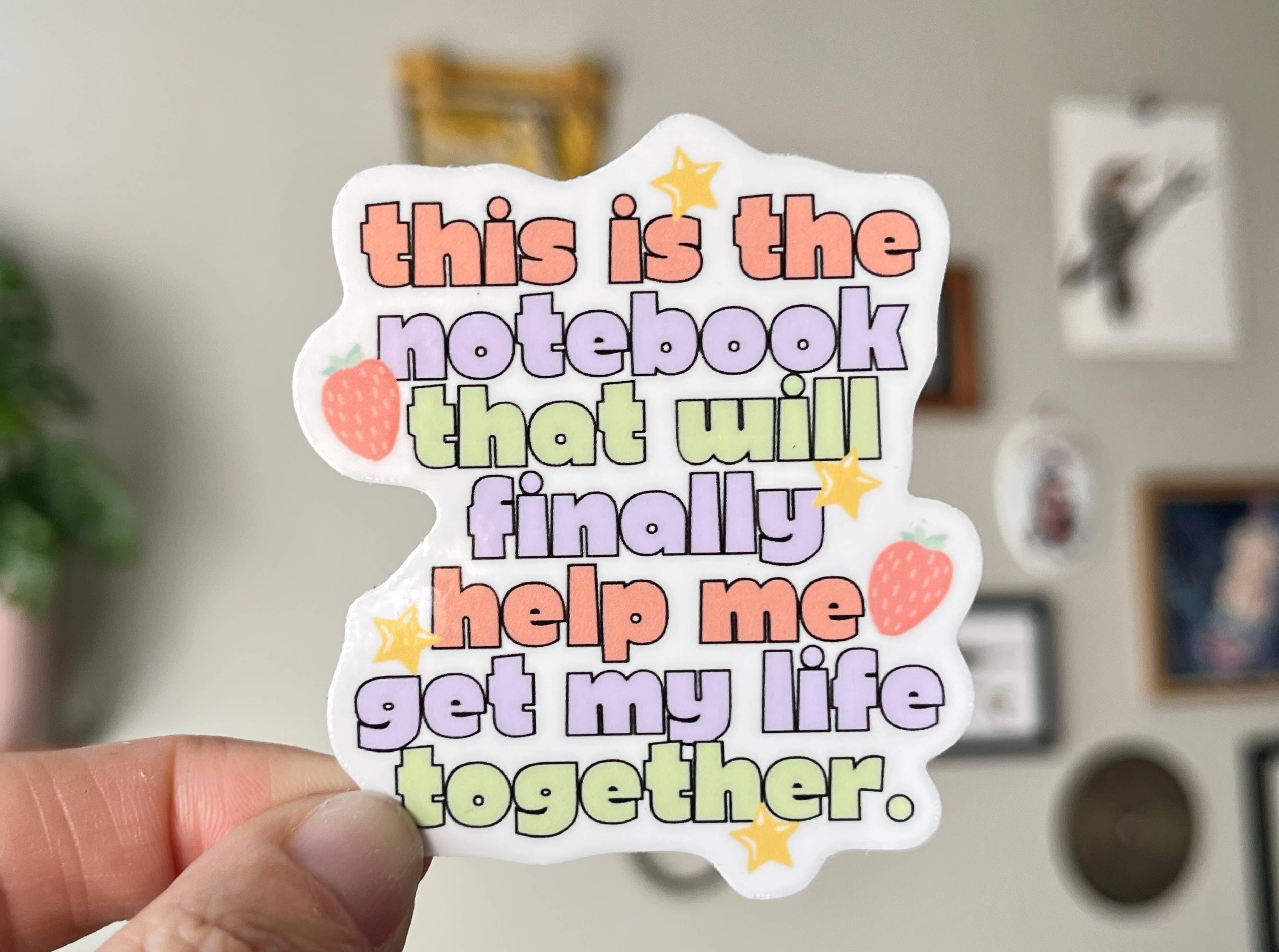 Thanks, Capitalism! - This is the Notebook sticker