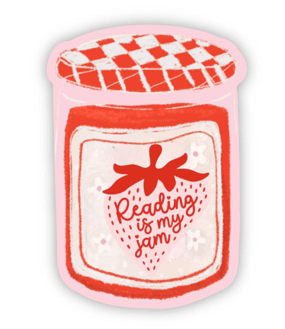 inviting affairs paperie - Reading is My Jam Sticker 