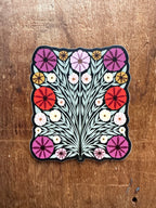 Katharine Watson - Floral Vinyl Sticker