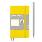 LEUCHTTURM1917 - Notebooks - Pocket (A6): Stone Blue / Hardcover / Ruled