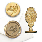 Freund Mayer & Co. - Quill and Ink Wax Seal Stamp