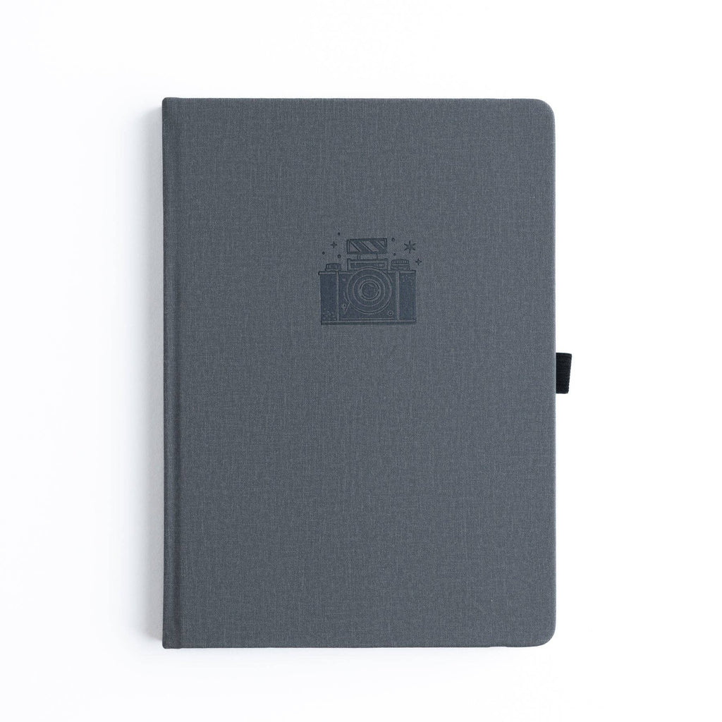 Archer and Olive - Vintage Camera Dot Grid Notebook B5