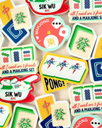 I'll Know It When I See It - I heart mahjong vinyl sticker