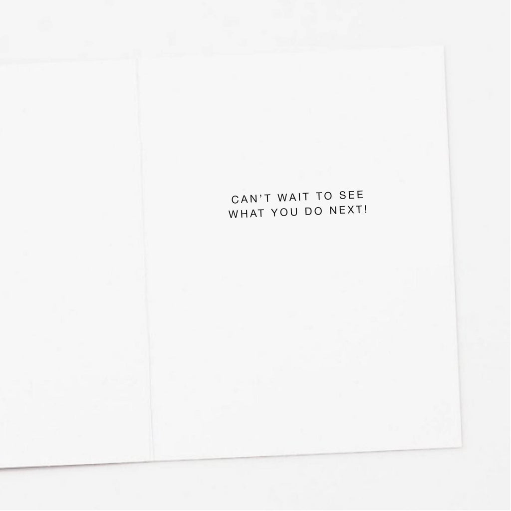 Apartment 2 Cards - Super Proud Owl Graduation Card