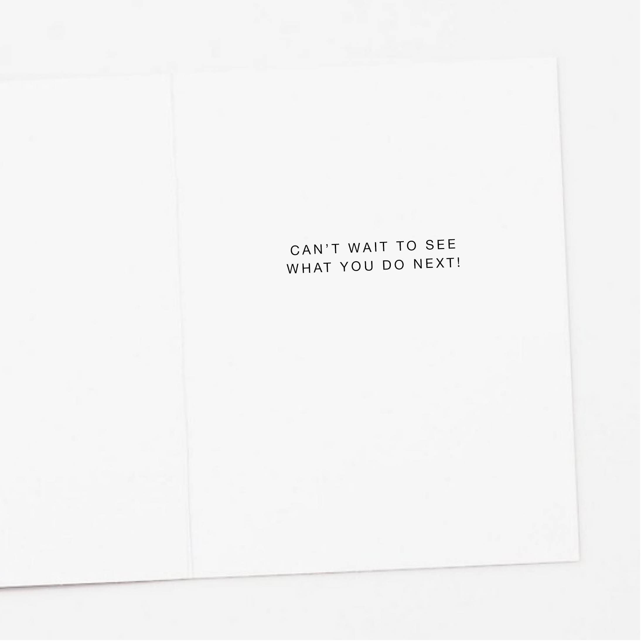 Apartment 2 Cards - Super Proud Owl Graduation Card