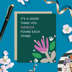 Barone and Co. - Weirdos Wedding Card