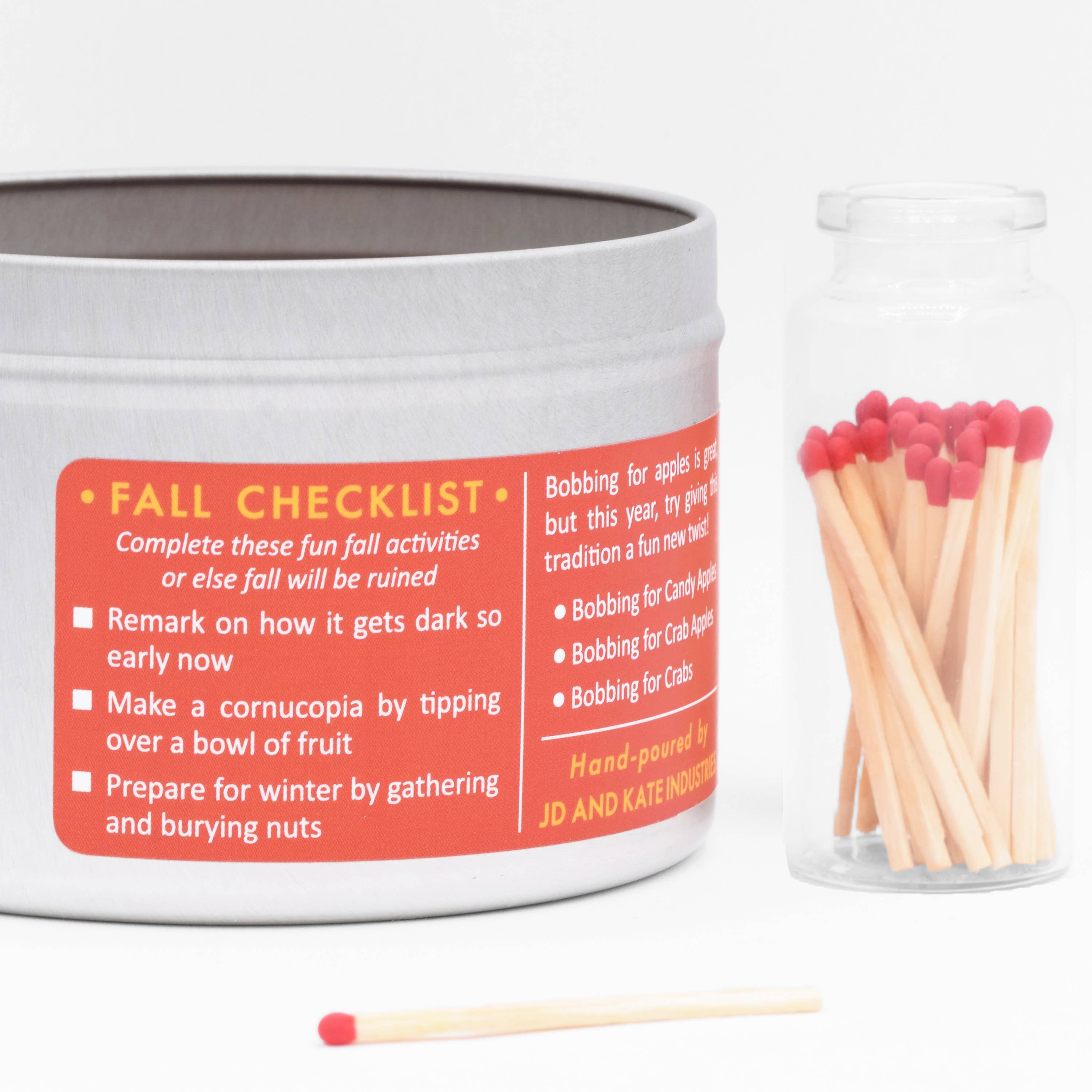 JD and Kate Industries - Fall Candle