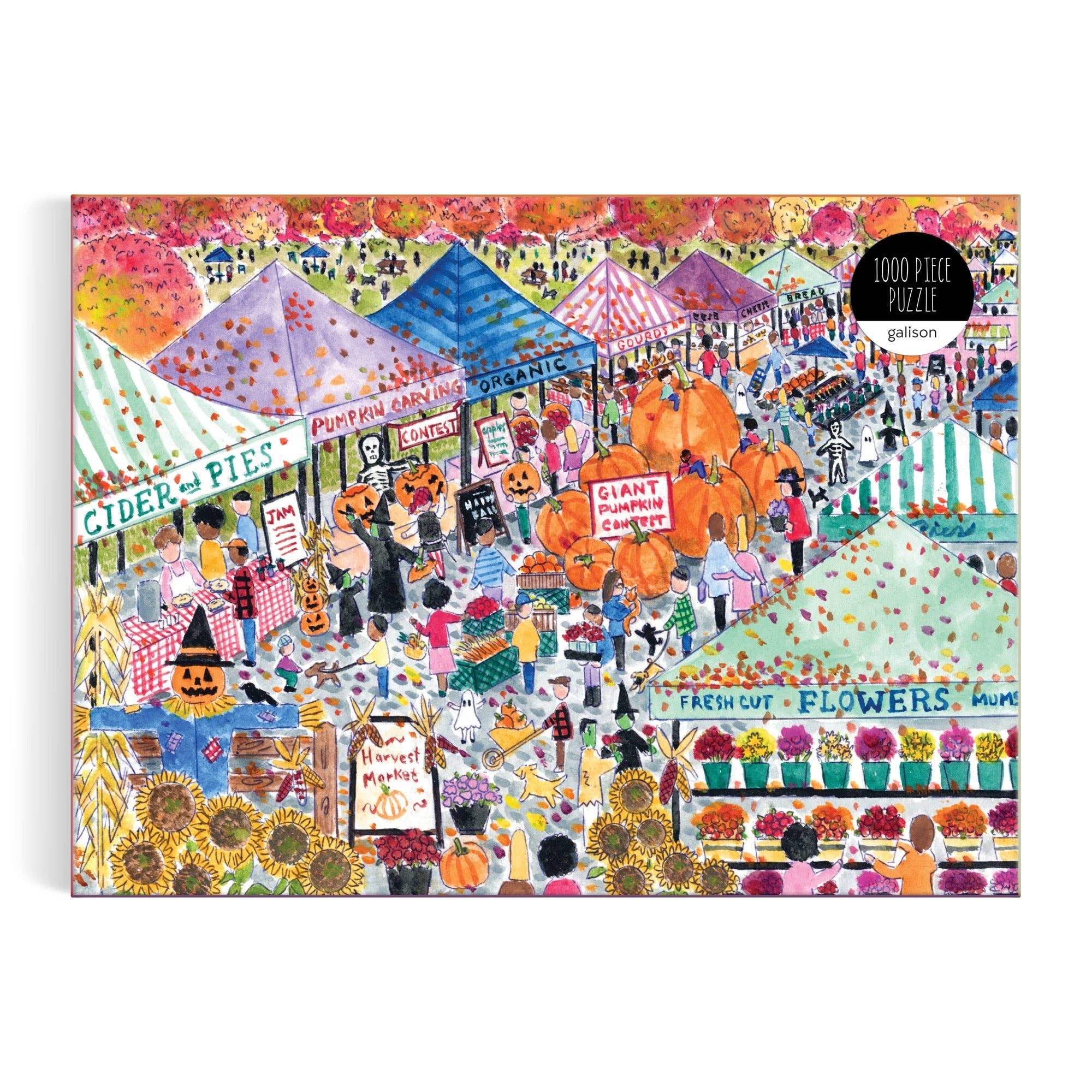 Chronicle Books - Michael Storrings Harvest Market 1000 Piece Puzzle