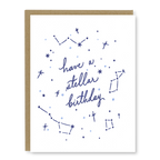 Kindred Letterpress - Stellar Birthday Card