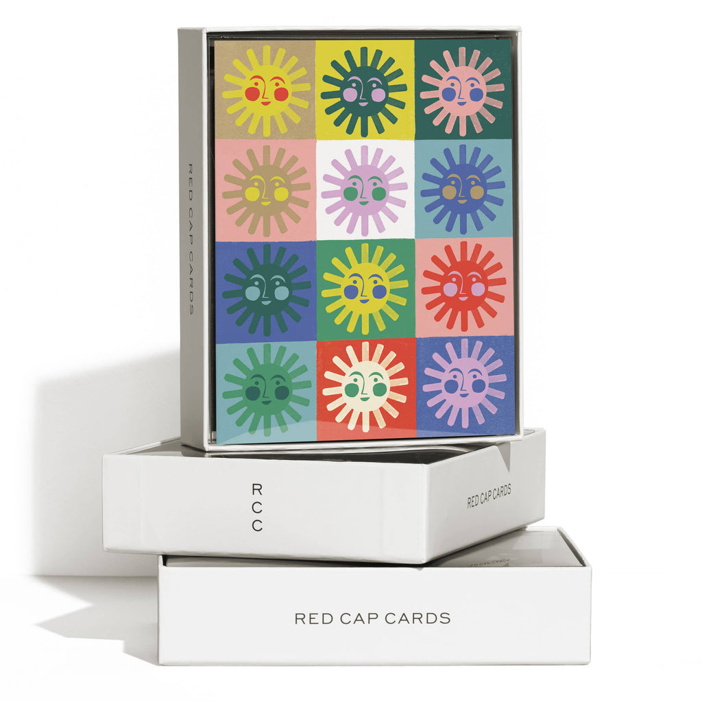 Red Cap Cards - Little Suns Everyday Greeting Card