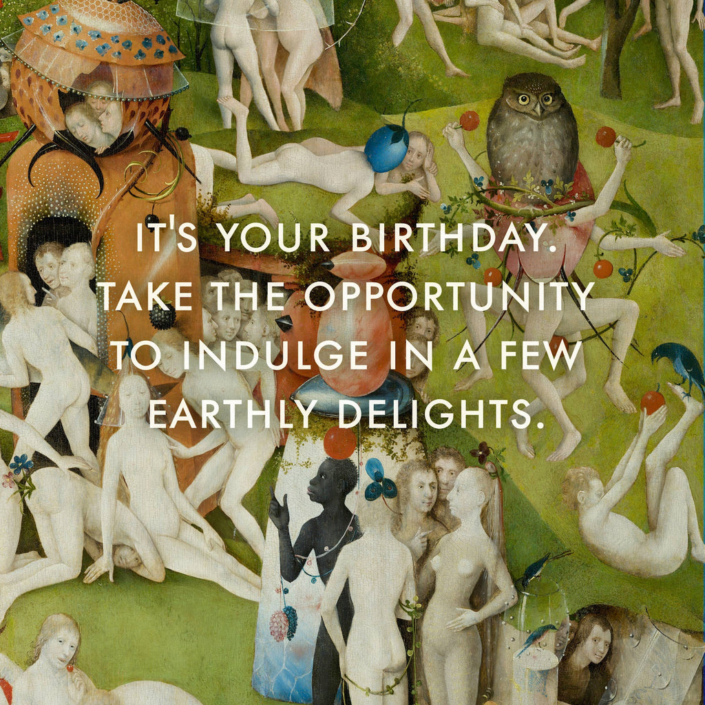 Pictrix Design - "Earthly delights" A6 birthday card