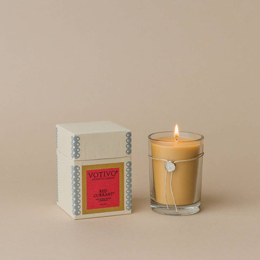 Votivo - Red Currant 6.8 oz Aromatic Candle