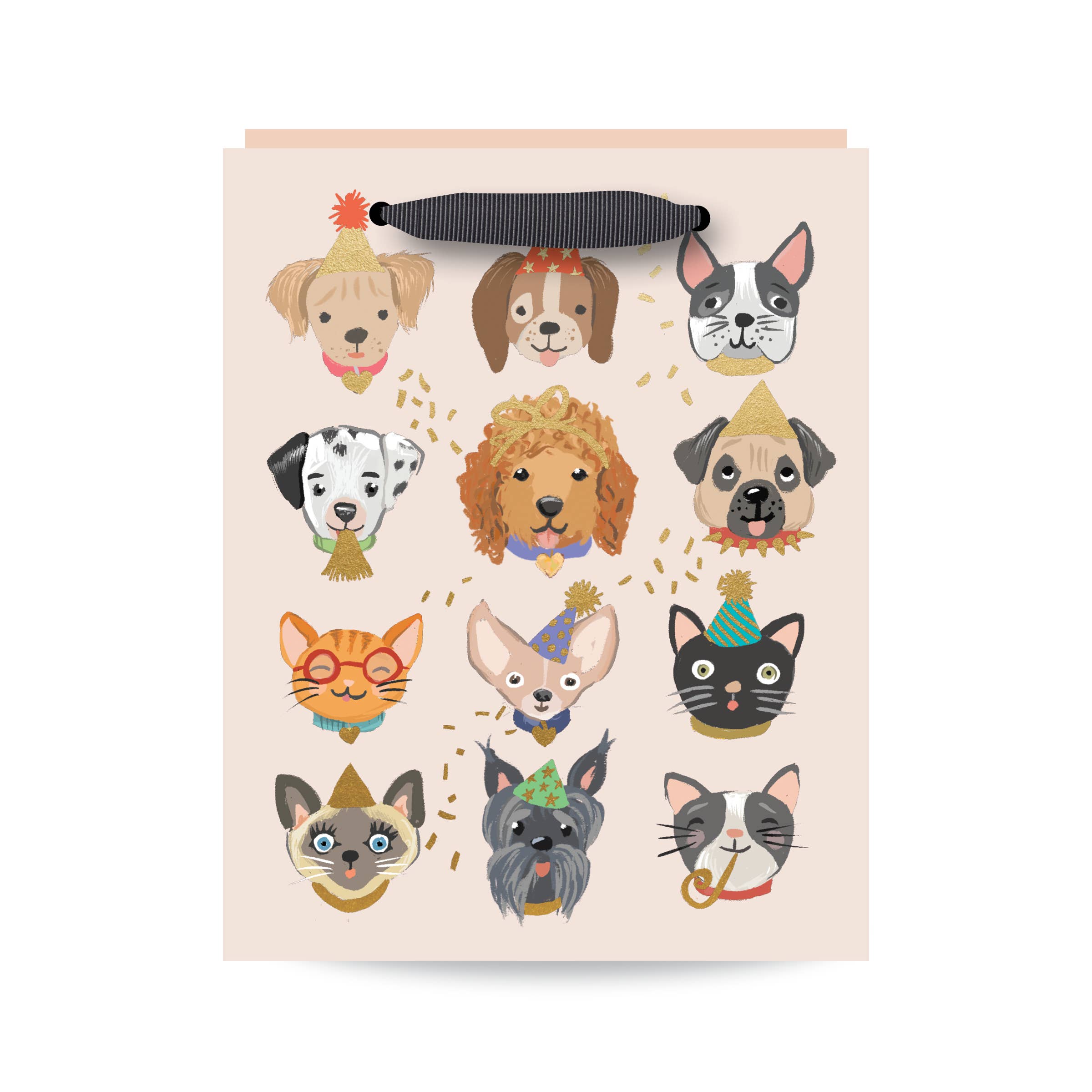 Inklings Paperie - Gift Bag - Pet Faces