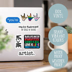 Anthem Sticker Company - Make Orwell fiction again vinyl sticker