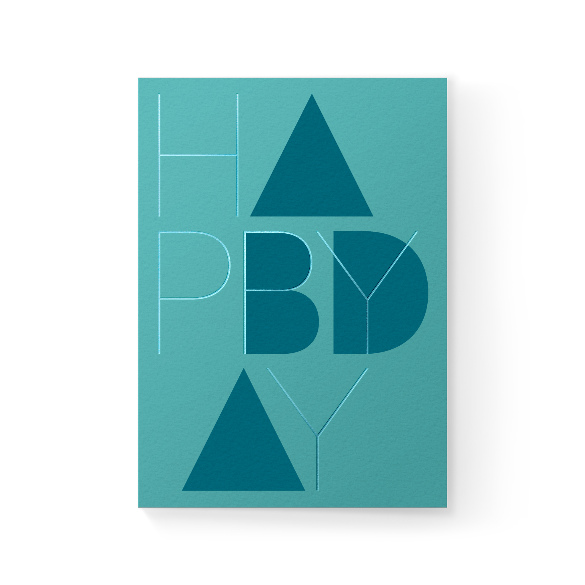 Dear Beni - Happy Bday A6 Folded Card