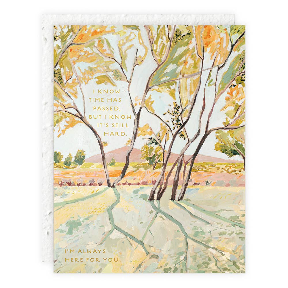 Seedlings - In the Shade - Sympathy Card