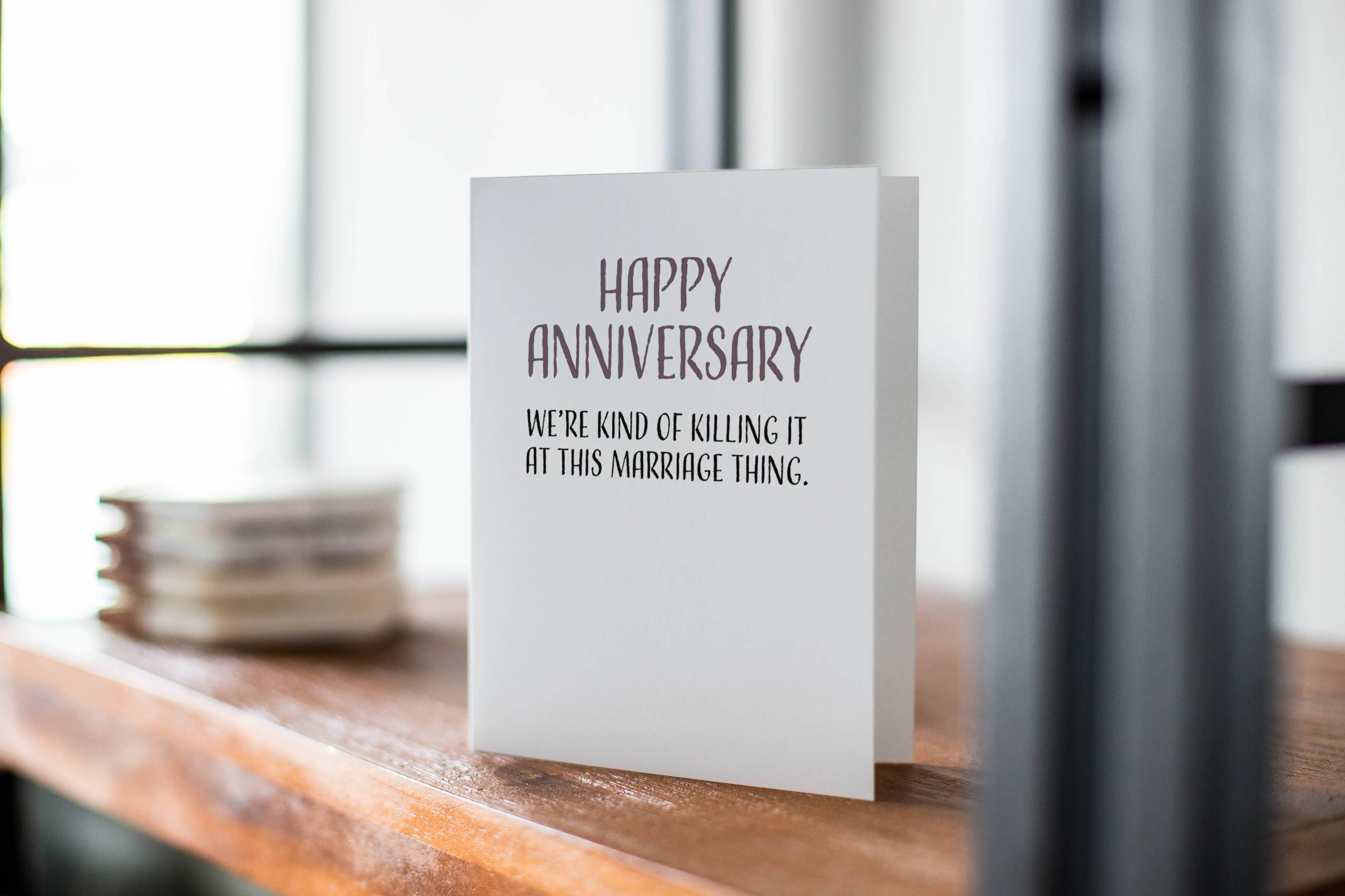 Modern Wit - Anniversary Card