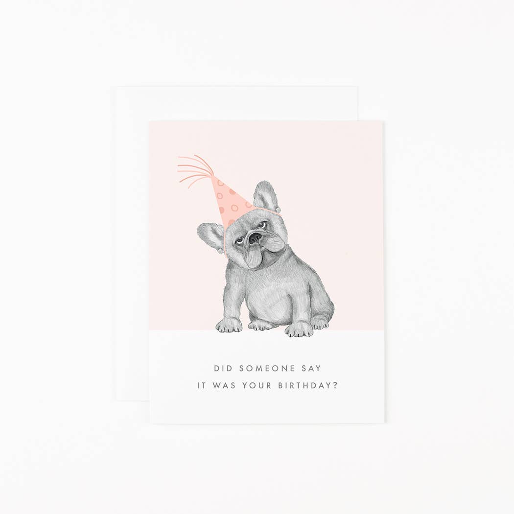 Dear Hancock - Frenchie Birthday