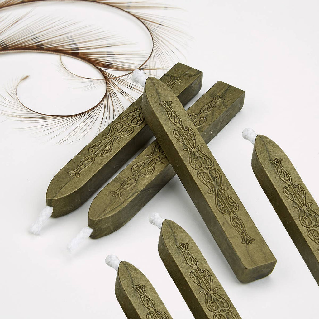 Freund Mayer & Co. - Orange Pearl, Sealing Wax Sticks