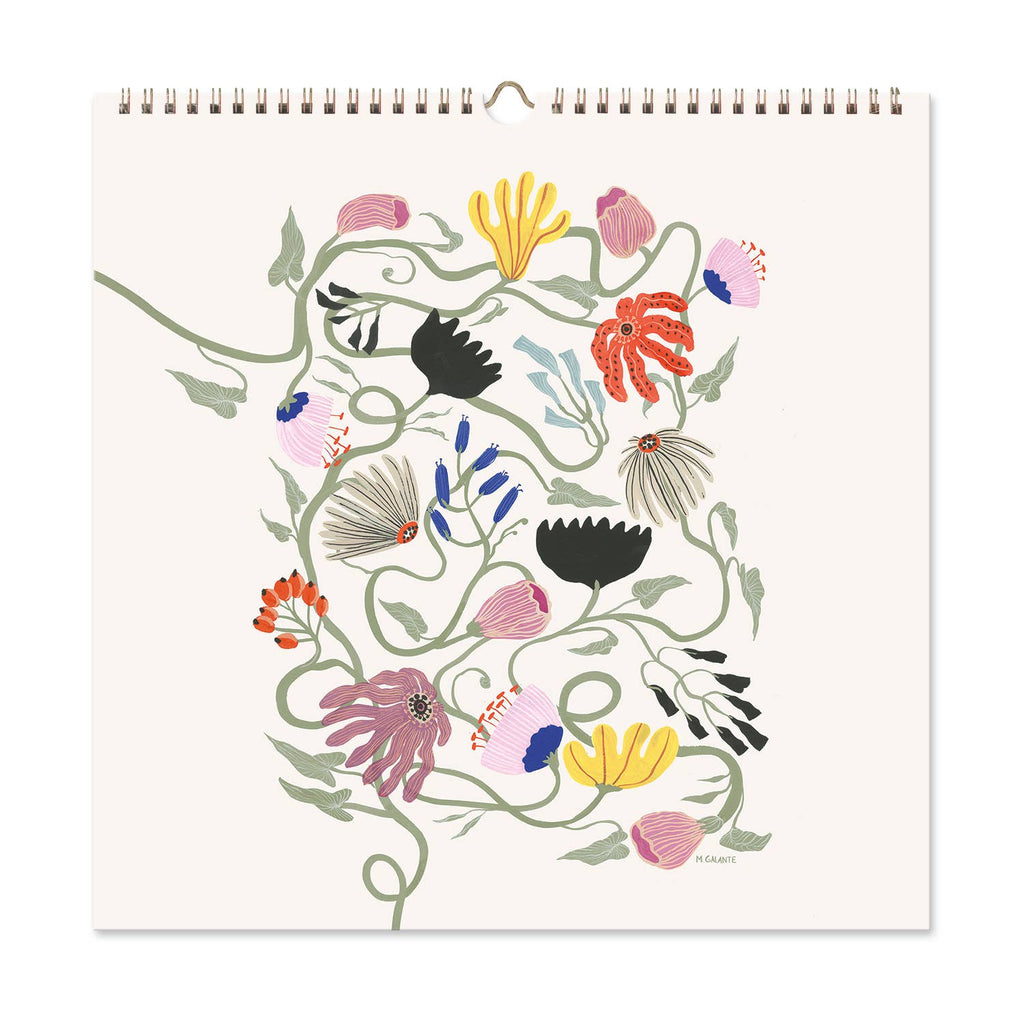 Seedlings - 2026 Seedlings Garden Party 12 Month Classic Grid Calendar