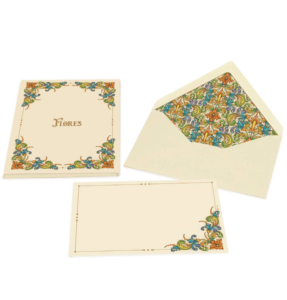 San Lorenzo Design - Portfolio Cards Large Size, Note Cards, Italian Stationery: Air Balloons