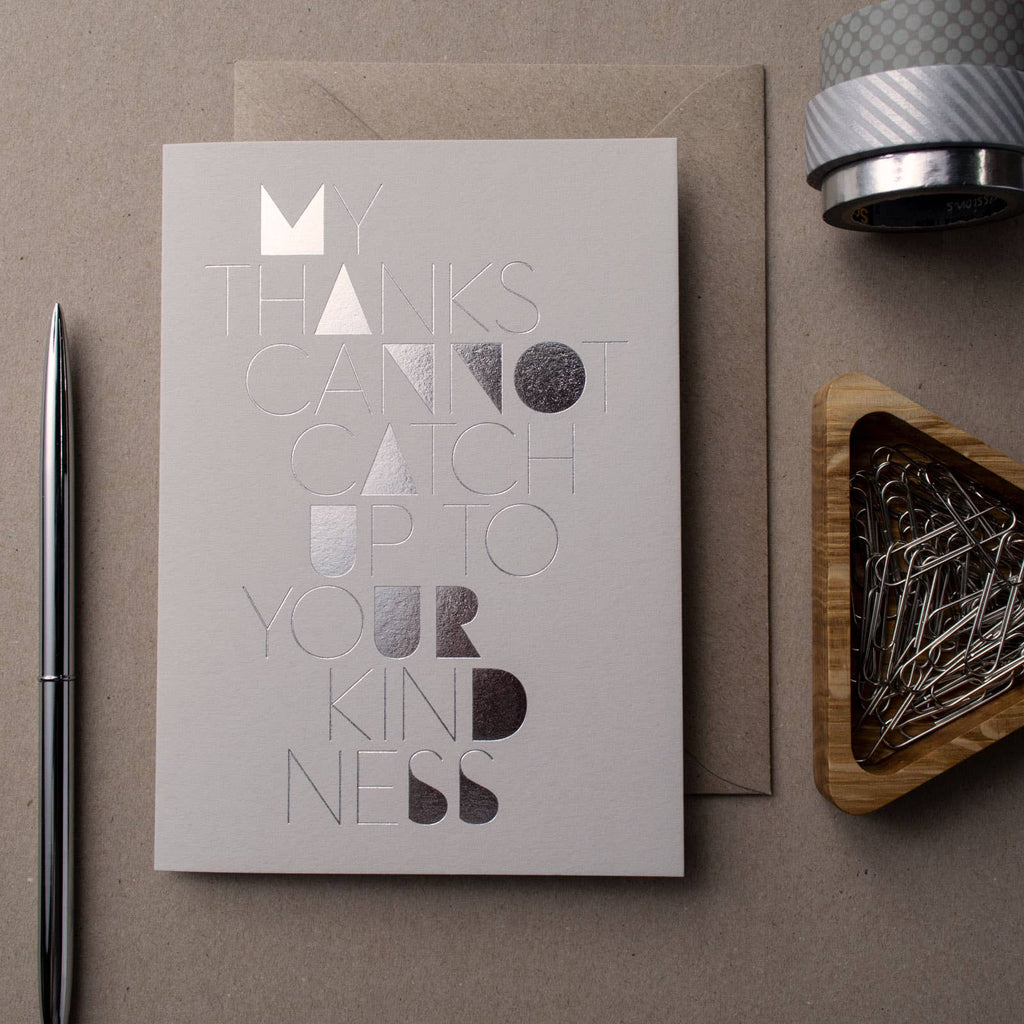 Dear Beni - My Thanks A6 Folded Card