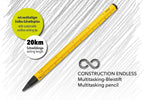 Troika, Multi-Tasking Construction Endless Pencil 12.5 Miles: Dark Blue