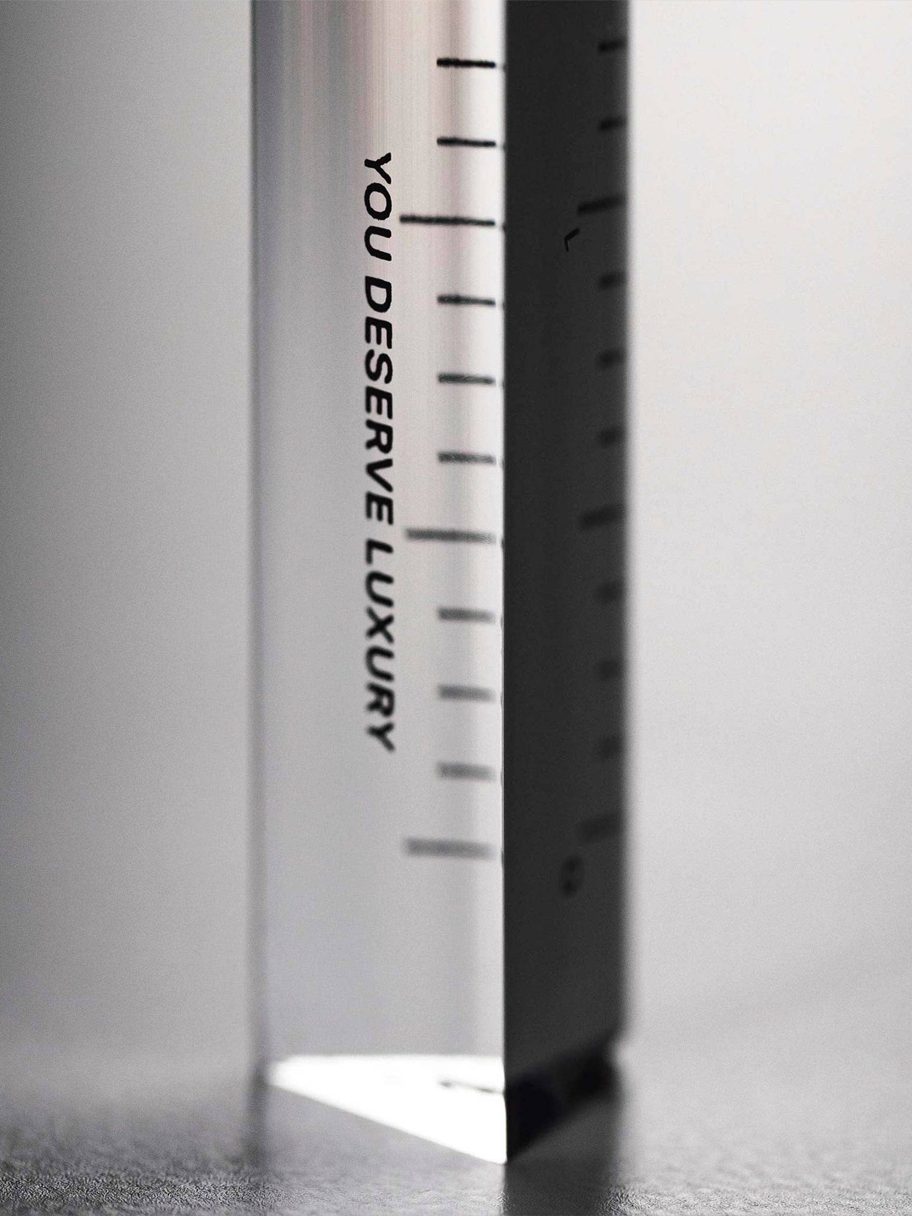 Cloth & Paper - Acrylic Straight Edge Ruler: Straight Edge Ruler