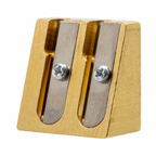 DUX, Brass Wedge Double Pencil Sharpener