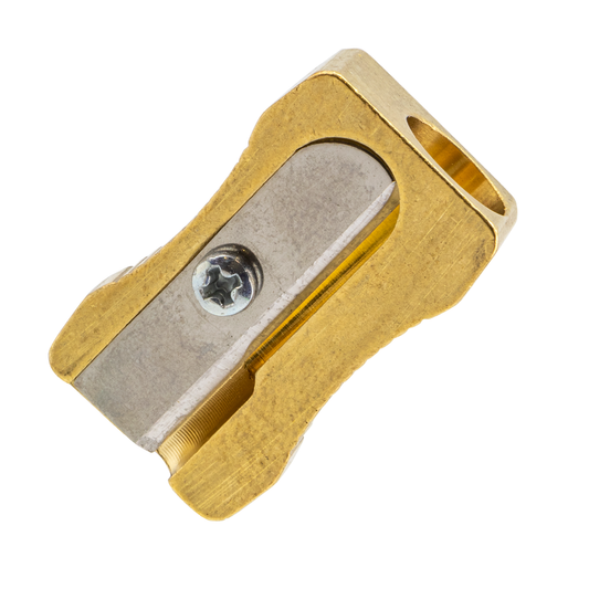 DUX, Brass Wedge Pencil Sharpener