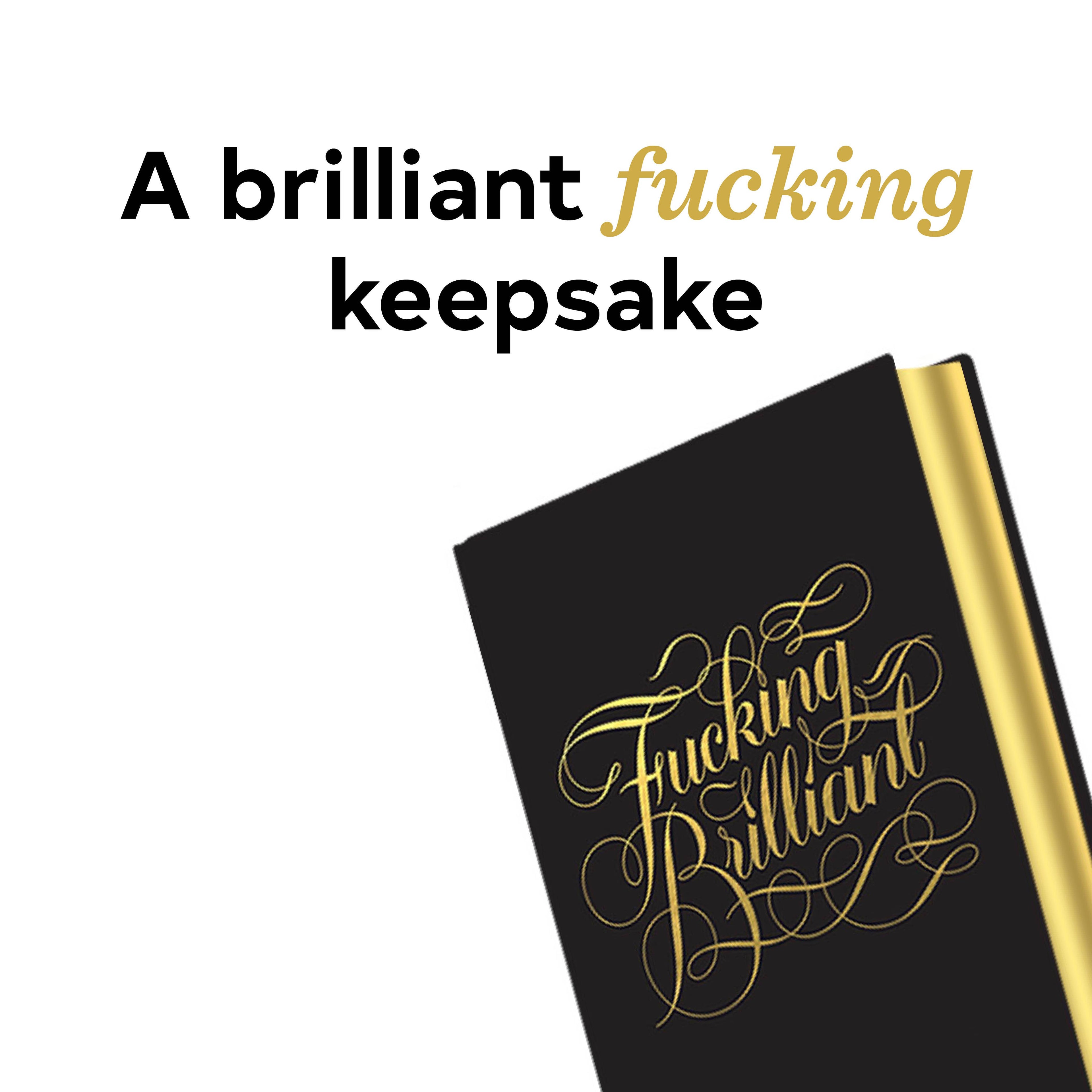 Chronicle Books - Fucking Brilliant One Line a Day