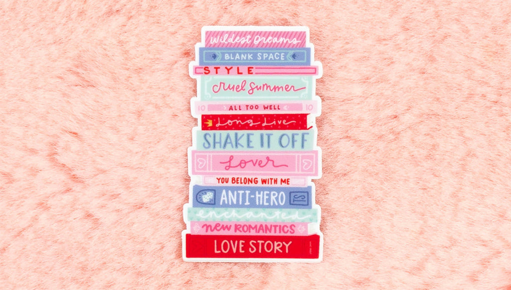 Pippi Post, Eras Book Tour Decal Sticker