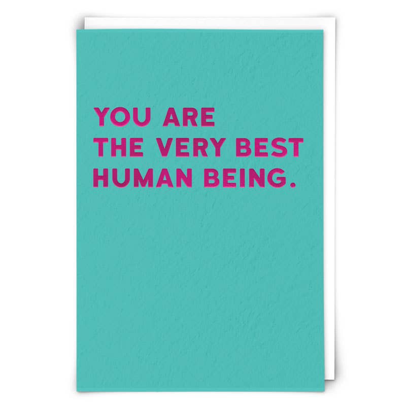 Redback Cards - Human Being Greeting Card