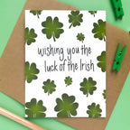 Morgan Swank Studio - Irish Luck St. Patty's Day Card