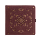 Archer and Olive - Storybook in Plum Notebook: Dot Grid / A5