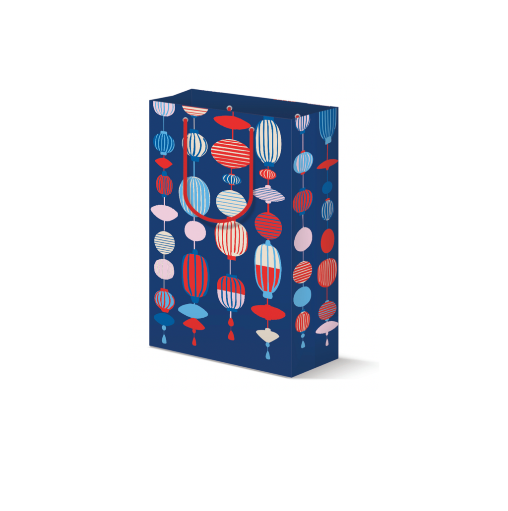 All Very Goods - Holiday Gift Bag - Lanterns