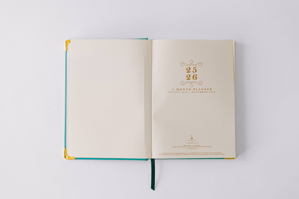 Good Juju Ink - 2026 Painted Frame 17-Month Medium Bound Planner