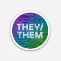 Discovery Stickers - They/Them Sticker