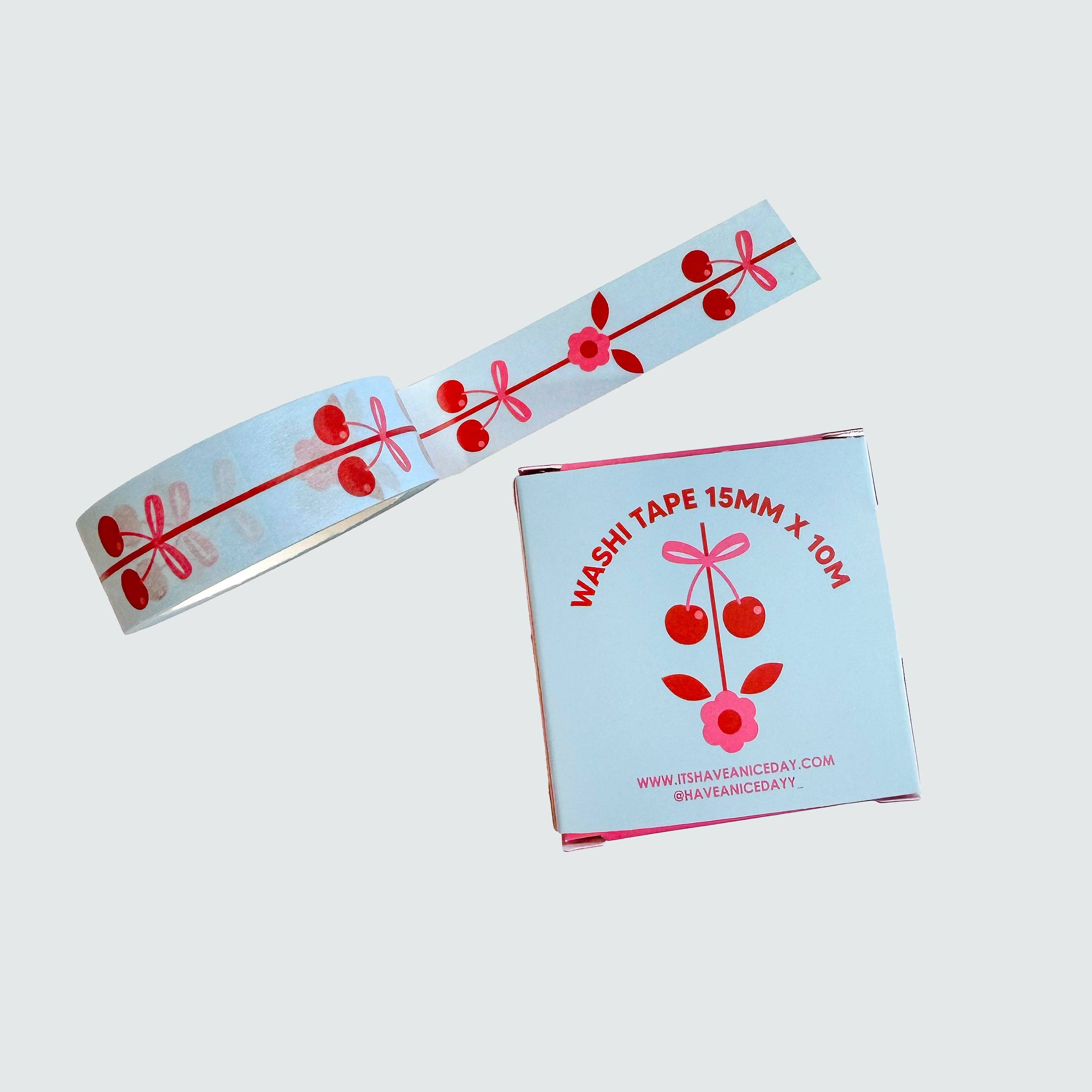 Have A Nice Day - Washi Tape Cherry