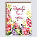 Morgan Swank Studio - Happily Ever After | Floral Wedding Card