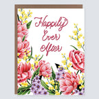 Morgan Swank Studio - Happily Ever After | Floral Wedding Card